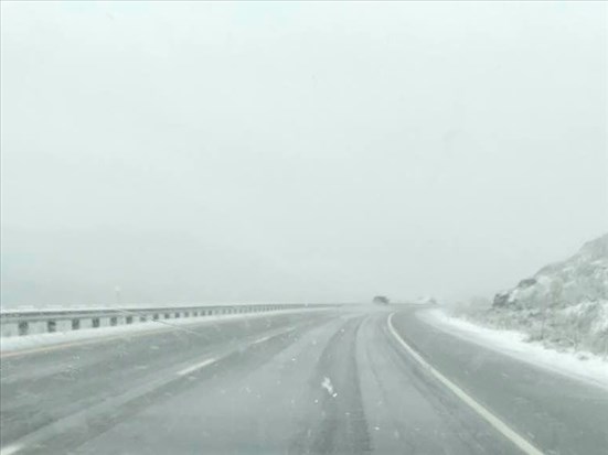 Première neige dans le Parc des Laurentides