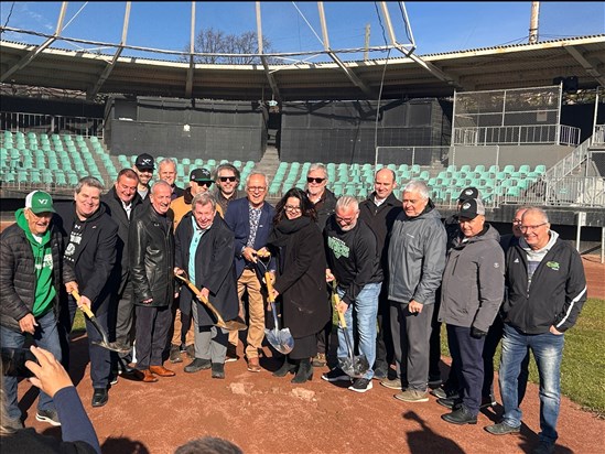 C’est parti ! Le Stade Richard-Desmeules se refait une beauté